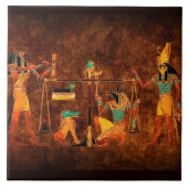 Oude Egyptische goden Tegeltje (Voorkant)