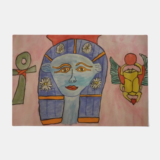 Oude Egyptische godin Deurmat (Voorkant)