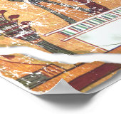 Oude Egyptische godin Hathor Poster (Hoek)