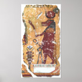 Oude Egyptische godin Hathor Poster (Voorkant)