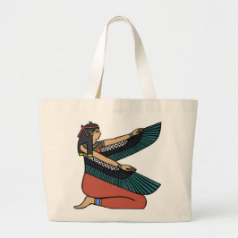 Oude Egyptische Godin Isis Grote Tote Bag
