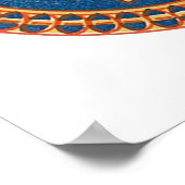 Oude Egyptische godin Tefnut Poster (Hoek)