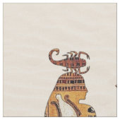 Oude Egyptische Gods Fabric Stof (Close Up)