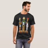 Oude Egyptische Heilige Drie-eenheid T-shirt (Voorkant volledig)