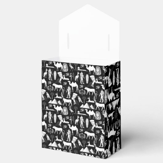 Oude Egyptische Hiërarchische symbolen Bedankdoosjes (Geopend)