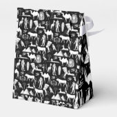 Oude Egyptische Hiërarchische symbolen Bedankdoosjes (Achterkant)