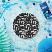 Oude Egyptische Hiërarchische symbolen Papieren Bordje (Feest)