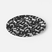 Oude Egyptische Hiërarchische symbolen Papieren Bordje (Gekanteld)