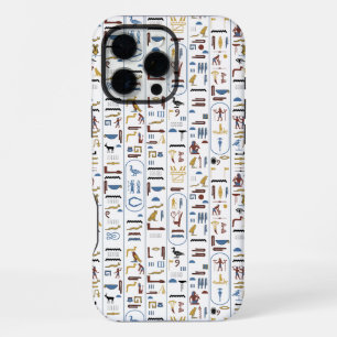 Oude Egyptische Hiërogliefen Farao Egypte Kunst iPhone 16 Pro Max Hoesje