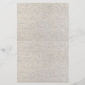 Oude Egyptische hiërogliefen ontwerp schrijfpapier Briefpapier (Voorkant)