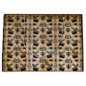 Oude Egyptische hiërogliefen thema geschenkzak Groot Cadeauzakje (Voorkant)