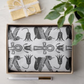 Oude Egyptische hiërogliefen tissuepapier (Geschenk)