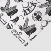 Oude Egyptische hiërogliefen tissuepapier (Detail)