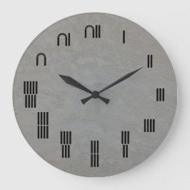 Oude Egyptische Hieroglyph Grote Klok