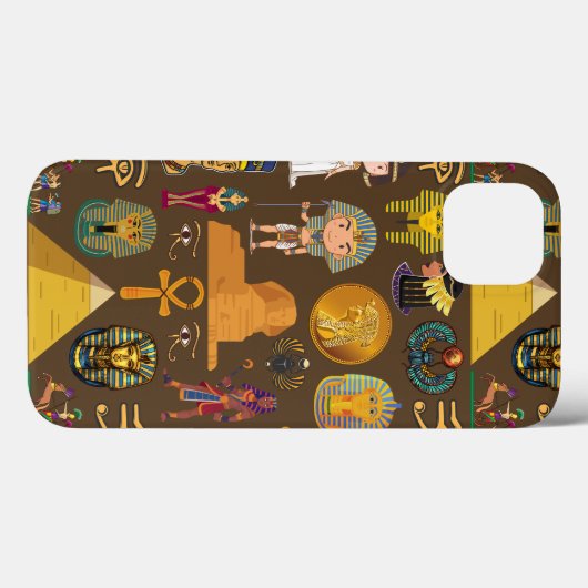 Oude Egyptische Hieroglyphic — Patroonsymbool Case-Mate iPhone Case (Achterkant (horizontaal))