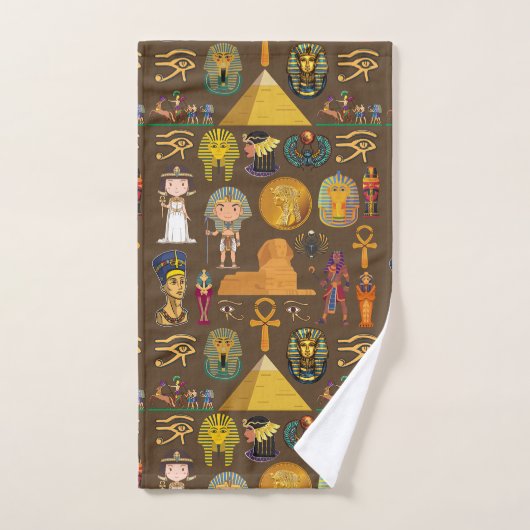 Oude Egyptische Hieroglyphic — Patroonsymbool Handdoek (Handdoek)