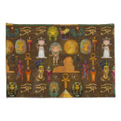 Oude Egyptische Hieroglyphic — Patroonsymbool Kussensloop (Achterkant-Rechts)