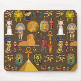 Oude Egyptische Hieroglyphic — Patroonsymbool Muismat
