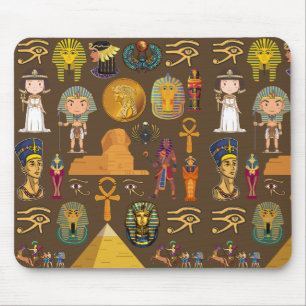 Oude Egyptische Hieroglyphic — Patroonsymbool Muismat