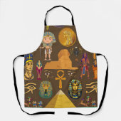 Oude Egyptische Hieroglyphic — Patroonsymbool Schort (Voorkant)