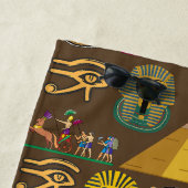 Oude Egyptische Hieroglyphic — Patroonsymbool Strandlaken (In situ)