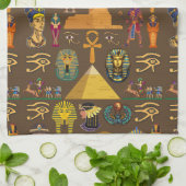 Oude Egyptische Hieroglyphic — Patroonsymbool Theedoek (Gevouwen)