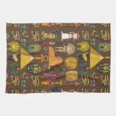 Oude Egyptische Hieroglyphic — Patroonsymbool Theedoek (Horizontaal)