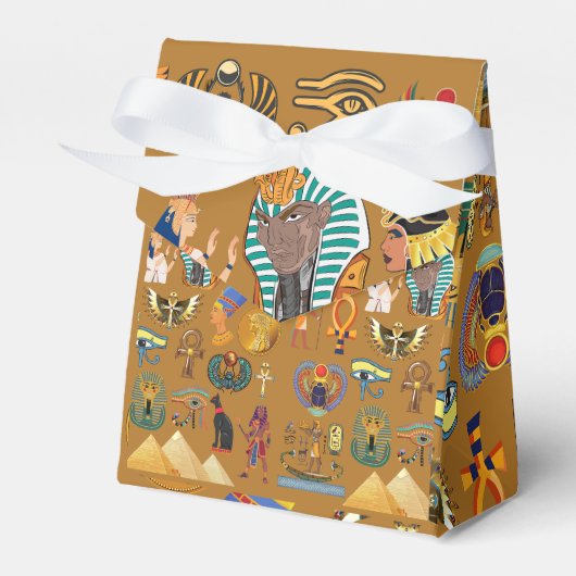 Oude Egyptische Hieroglyphic - Pattern Hieroglyphi Bedankdoosjes (Voorkant Zijde)