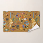 Oude Egyptische Hieroglyphic - Pattern Hieroglyphi Handdoek (Handdoek)