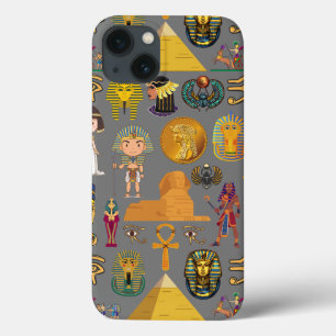 Oude Egyptische Hieroglyphic - Pattern Pharaoh Case-Mate iPhone Case