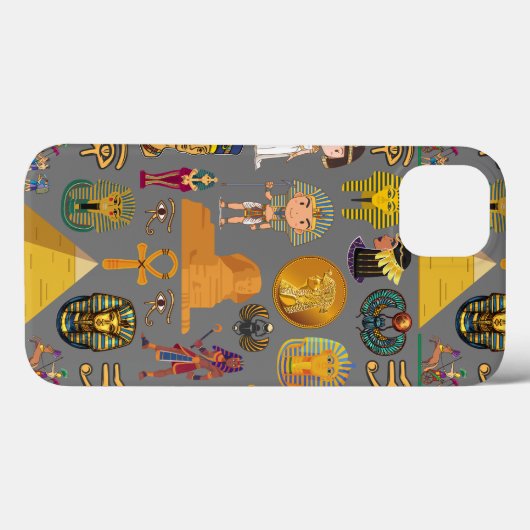 Oude Egyptische Hieroglyphic - Pattern Pharaoh Case-Mate iPhone Case (Achterkant (horizontaal))