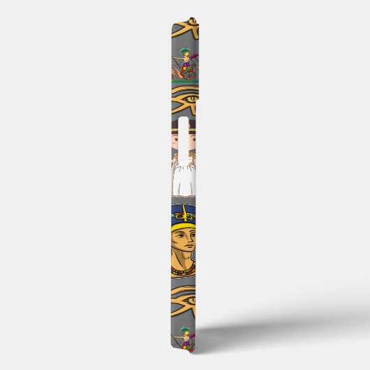 Oude Egyptische Hieroglyphic - Pattern Pharaoh Case-Mate iPhone Case (Achterkant / Rechts)