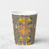 Oude Egyptische Hieroglyphic - Pattern Pharaoh Papieren Bekers (Rechts)