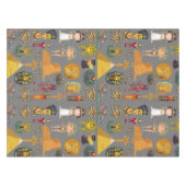 Oude Egyptische Hieroglyphic - Pattern Pharaoh Tafelkleed (Voorkant (Horizontaal))