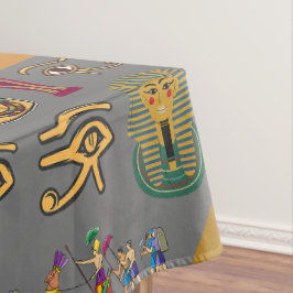 Oude Egyptische Hieroglyphic - Pattern Pharaoh Tafelkleed