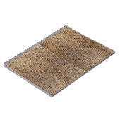 Oude Egyptische Hieroglyphs Designer Gift Notitieboek (Linkerzijde)