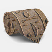 Oude Egyptische Hieroglyphs Designer Gift Stropdas (Opgerold)