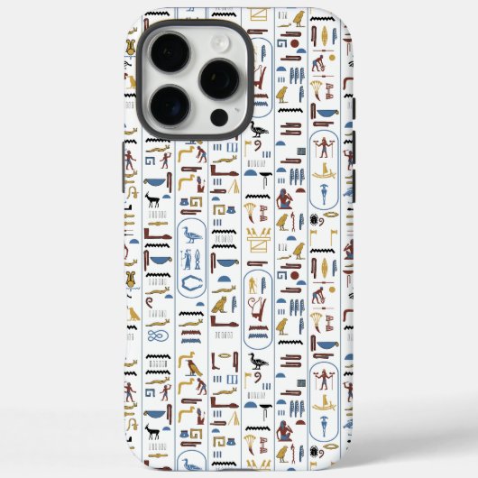 Oude Egyptische Hieroglyphs Farao Egypt Art Case-Mate iPhone Case (Achterkant)