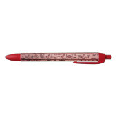 Oude Egyptische Hieroglyphs Red Pen (Bodem)