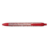 Oude Egyptische Hieroglyphs Red Pen (Achterkant)