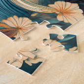 Oude Egyptische Hoopoe Art Print Puzzel Legpuzzel (Zijkant)