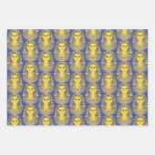 Oude Egyptische inpakbladen Inpakpapier Vel (Voorkant 3)