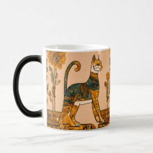 Oude Egyptische kat Magische Mok