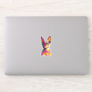 Oude Egyptische kat Sticker