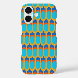 Oude Egyptische Kemet Feather Pattern iPhone 16 Hoesje