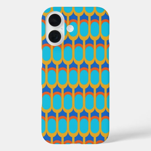 Oude Egyptische Kemet Feather Pattern Case-Mate iPhone Case (Achterkant)