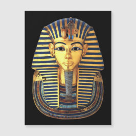 Oude Egyptische King Tut Gold Mask magnetkaart