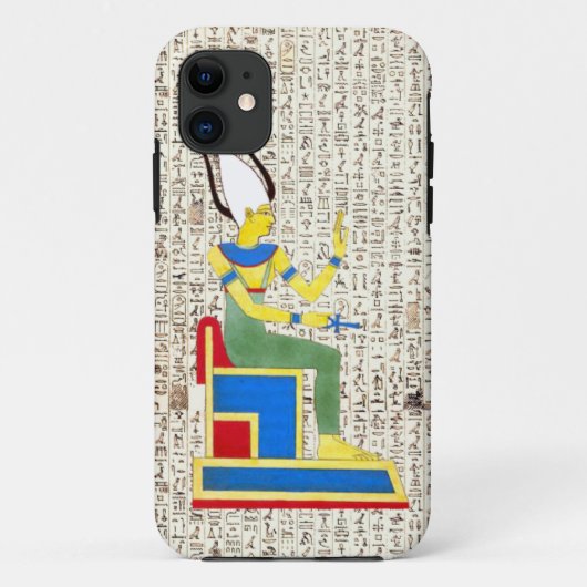 Oude Egyptische koning farao hiërogliefen ontwerp Case-Mate iPhone Case (Achterkant)