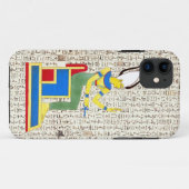 Oude Egyptische koning farao hiërogliefen ontwerp Case-Mate iPhone Case (Achterkant (horizontaal))