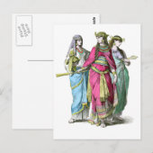 Oude Egyptische koningin Cleopatra Briefkaart (Voorkant / Achterkant)